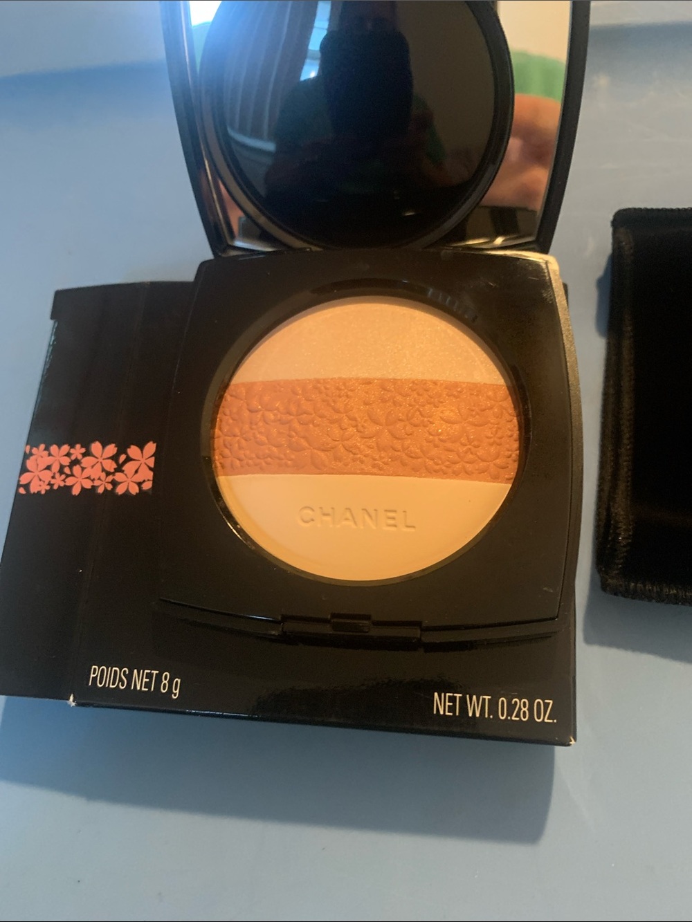 CHANEL Radiant Trio Highlighter - Peach, Cream & Soft Champagne